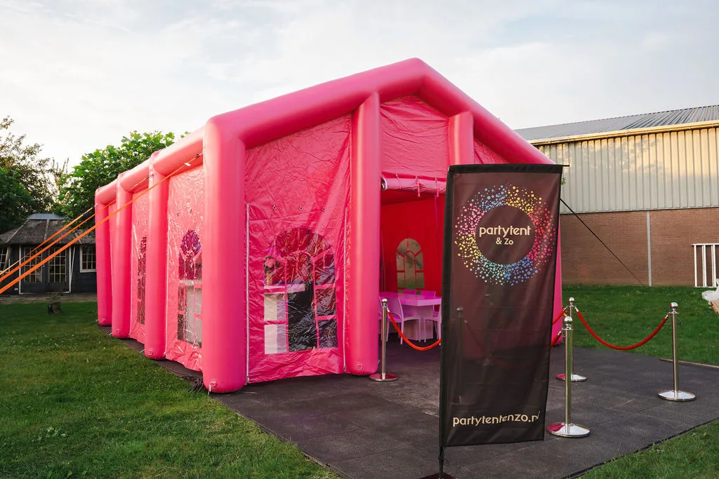 Partytent Fuchsia Fantasie 1